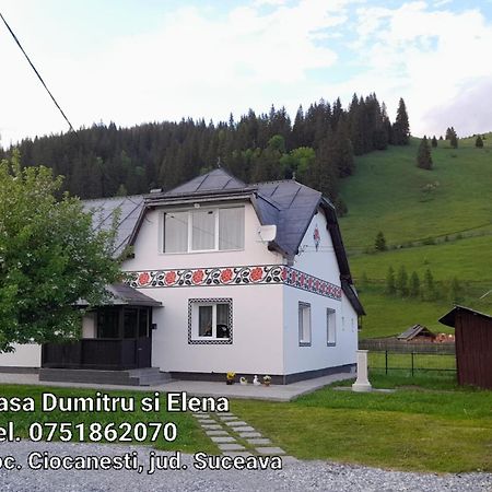 Casa Dumitru Si Elena Ciocanesti Bucovina Chambre photo