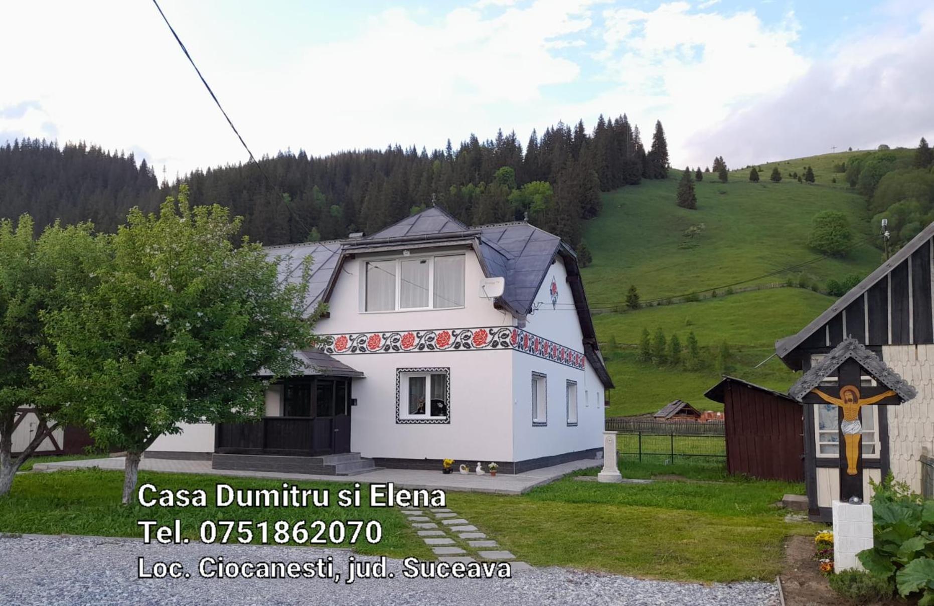 Casa Dumitru Si Elena Ciocanesti Bucovina Chambre photo